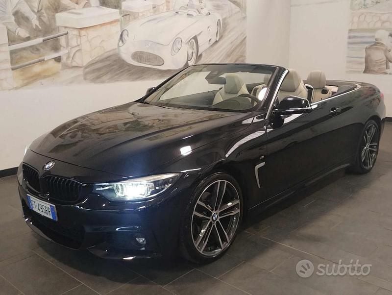 Usata BMW 420 Cabriolet M Sport 190 CV (139 kW) 2018 Nero Cabrio