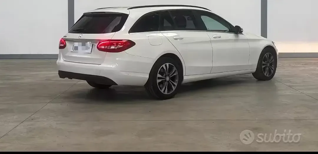 Usata Mercedes C220 170 CV (125 kW) 2016 Bianco Station wagon