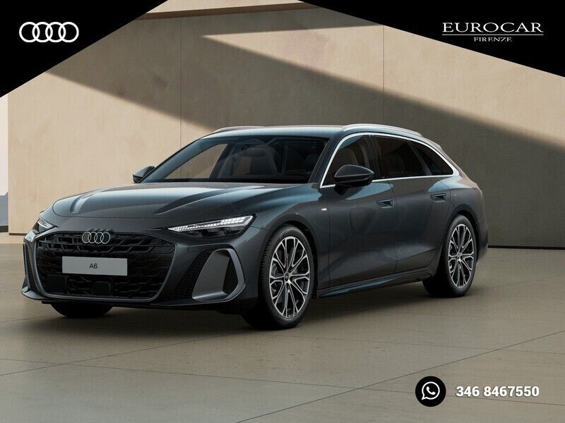 Nuova Audi A6 S-Line 204 CV (150 kW) 2025 Grigio daytona perlato Station wagon