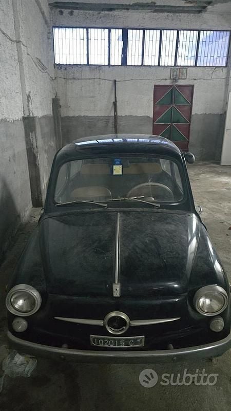 Usata Fiat 600 1960 Blu Utilitaria