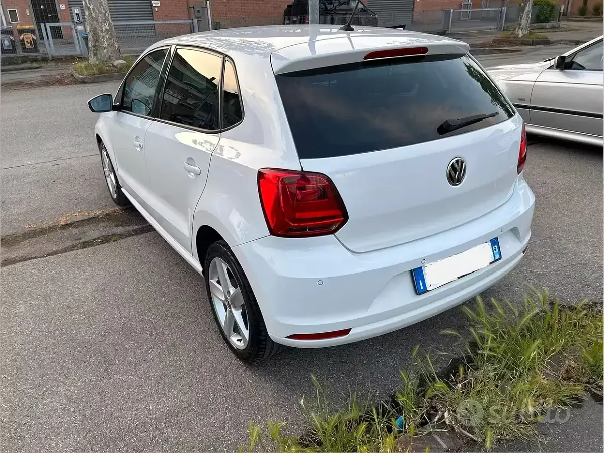 Usata VW Polo 75 CV (55 kW) 2016 Bianco Utilitaria