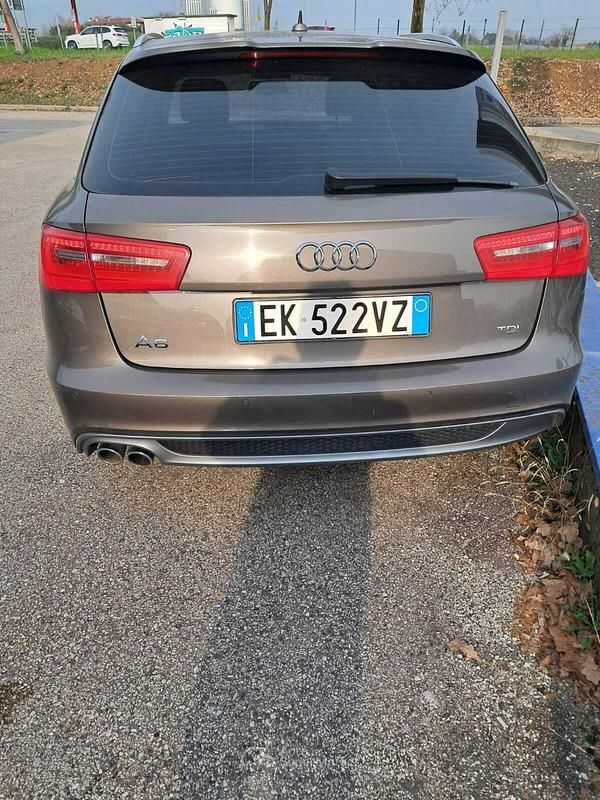 Usata Audi A6 S-Line 177 CV (130 kW) 2011 Marrone Station wagon