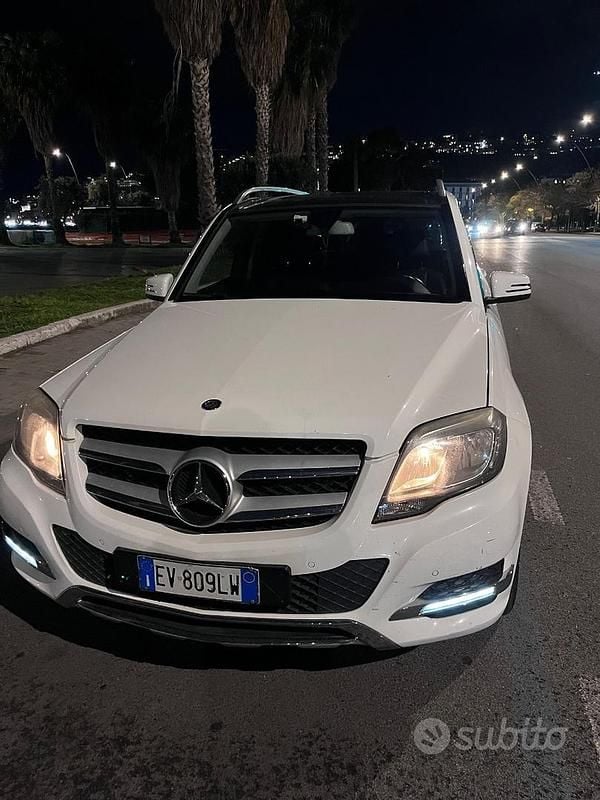 Usata Mercedes GLK200 143 CV (105 kW) 2014 Bianco SUV