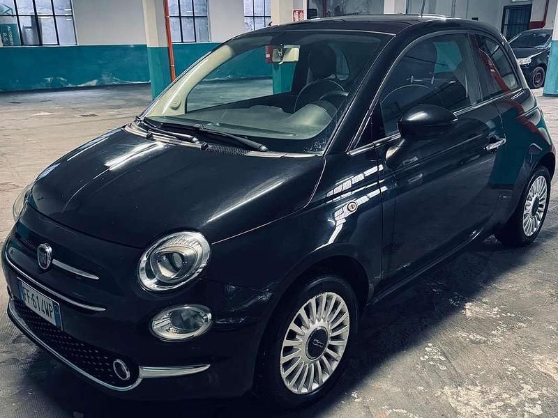 Usata Fiat 500 Lounge 95 CV (69 kW) 2016 Nero Utilitaria