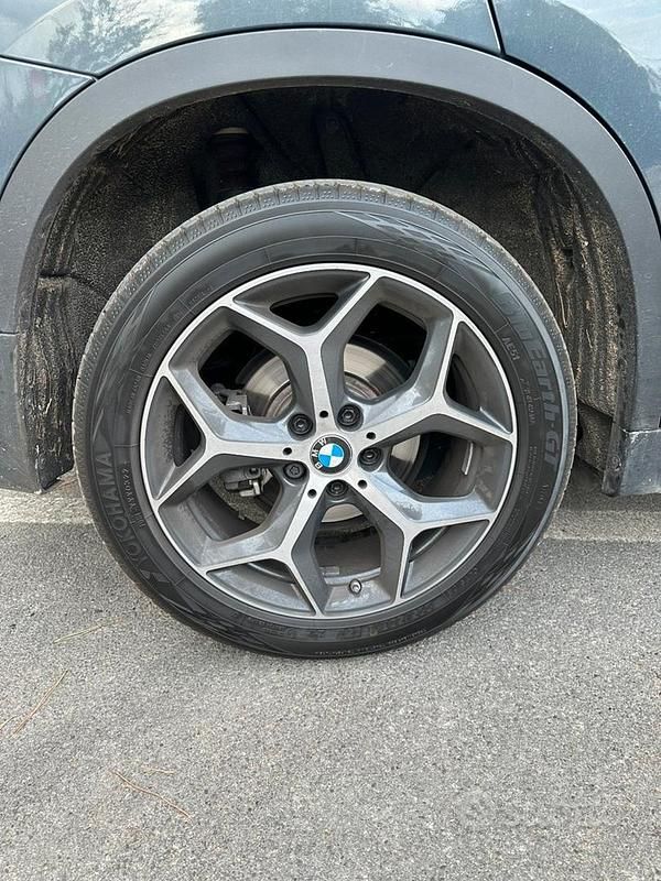 Usata BMW X1 150 CV (110 kW) 2018 Blu SUV