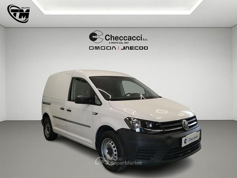 Usata VW Caddy 75 CV (55 kW) 2019 Bianco Monovolume