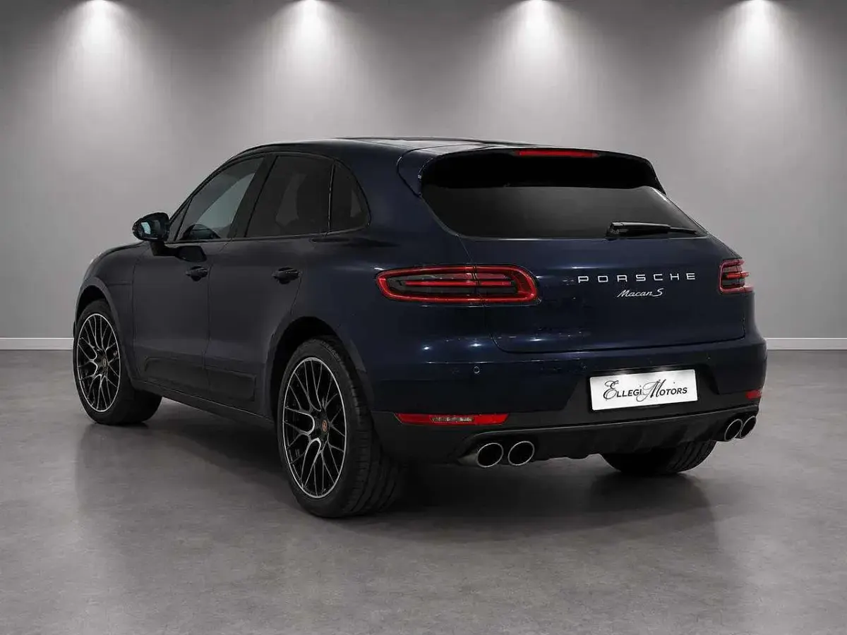 Usata Porsche Macan 250 CV (183 kW) 2018 Blu SUV