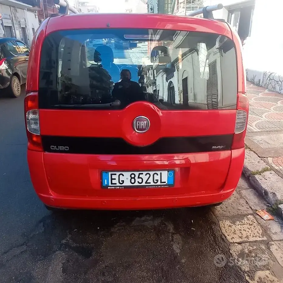 Usata Fiat Qubo Trekking 95 CV (69 kW) 2011 Rosso Monovolume
