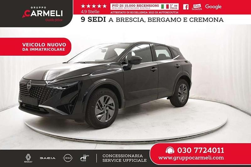 Pearl black Nuova 2025 Nissan Qashqai Acenta SUV | 22.200 € (Super prezzo) - Immagine 1/4