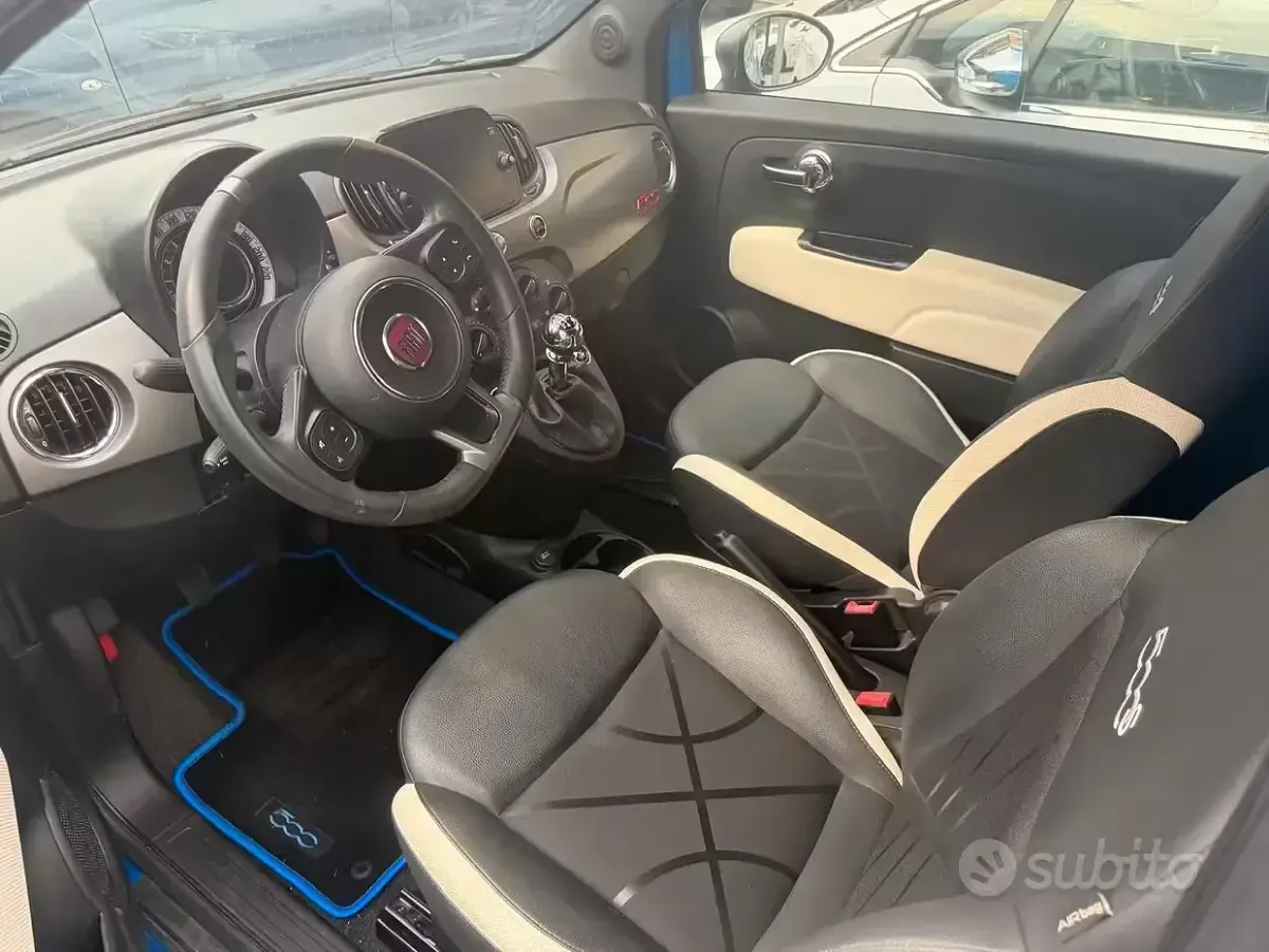 Usata Fiat 500 S 85 CV (62 kW) 2019 Bluazzurro Berlina