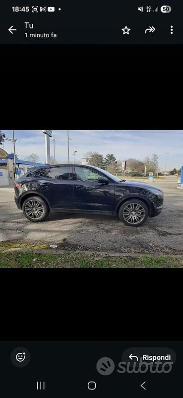 Usata Jaguar E-Pace S 150 CV (110 kW) 2018 Nero SUV
