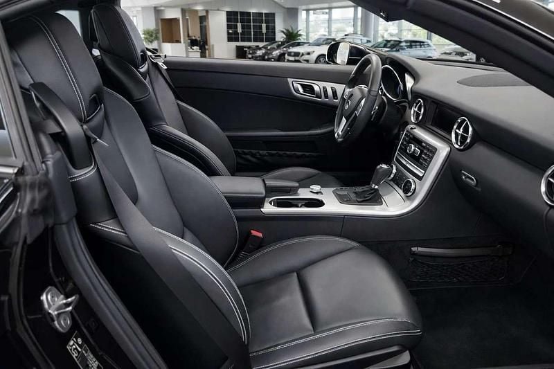 Usata Mercedes SLK200 Premium 184 CV (135 kW) 2013 Nero Cabrio