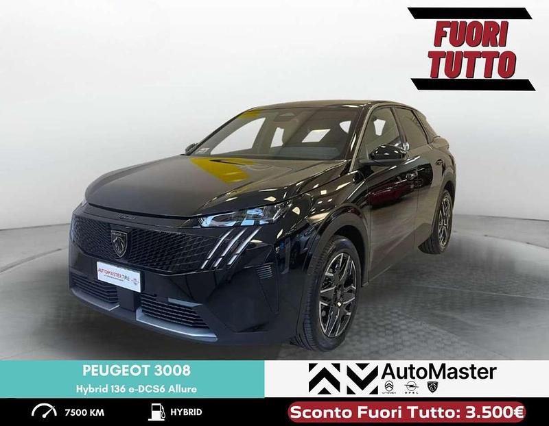 Nero Usata 2025 Peugeot 3008 Allure SUV | 30.900 € (Buon prezzo) - Immagine 1/4