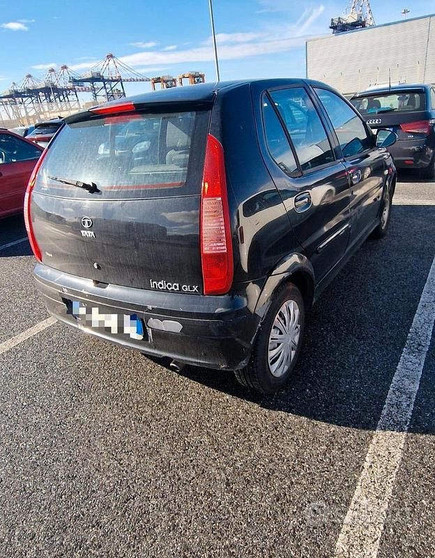 Usata Tata Indica 2009 Nero Utilitaria