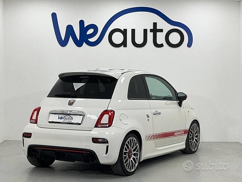 Usata Abarth 595 145 CV (106 kW) 2017 Bianco Cabrio