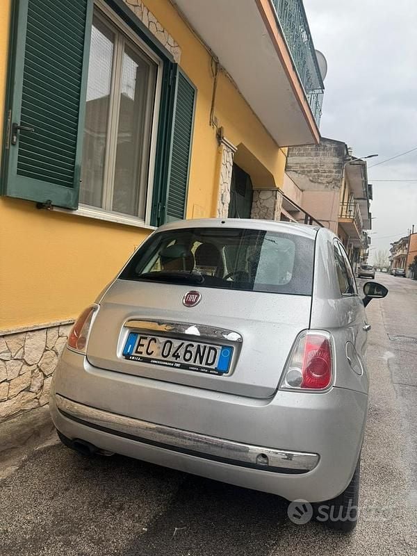 Usata Fiat 500 75 CV (55 kW) 2010 Grigio Berlina