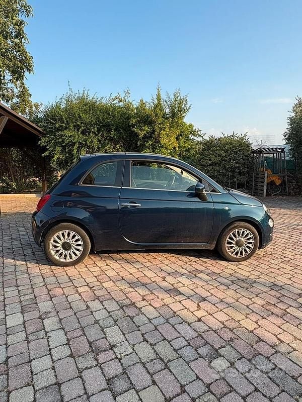 Usata Fiat 500 95 CV (69 kW) 2018 Blu Utilitaria