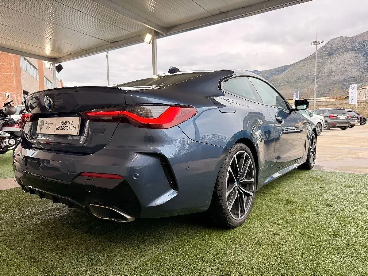 Usata BMW M440 M Sport 373 CV (274 kW) 2022 Blu Berlina