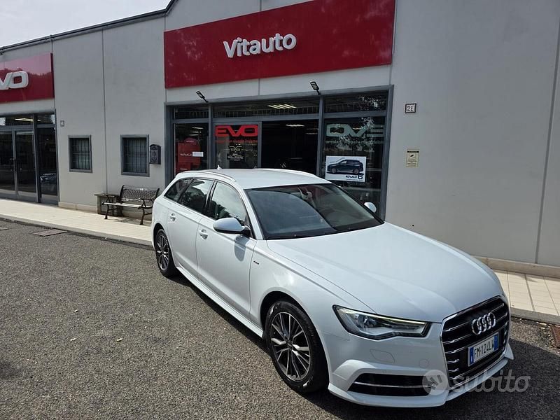 Usata Audi A6 190 CV (139 kW) 2016 Bianco Station wagon