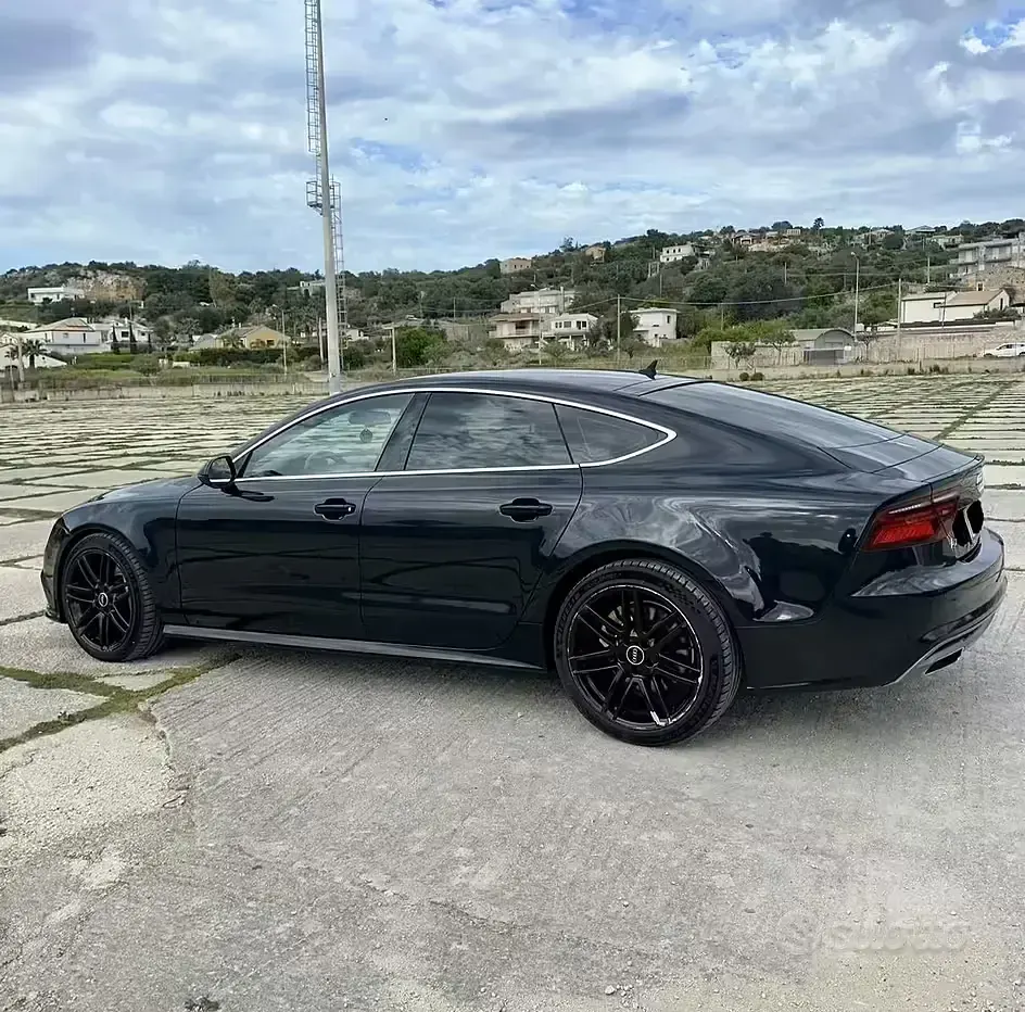 Usata Audi A7 S-Line 272 CV (200 kW) 2018 Nero Berlina