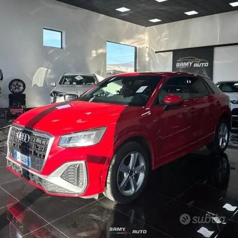 Usata Audi Q2 150 CV (110 kW) 2021 Rosso SUV