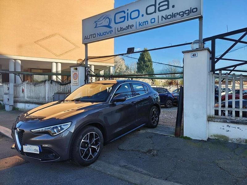 Usata Alfa Romeo Stelvio Ti 209 CV (153 kW) 2021 Grigio SUV