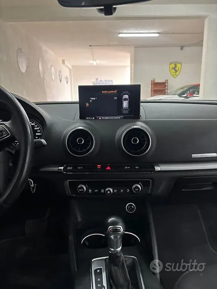 Usata Audi A3 116 CV (85 kW) 2019 Bianco Berlina