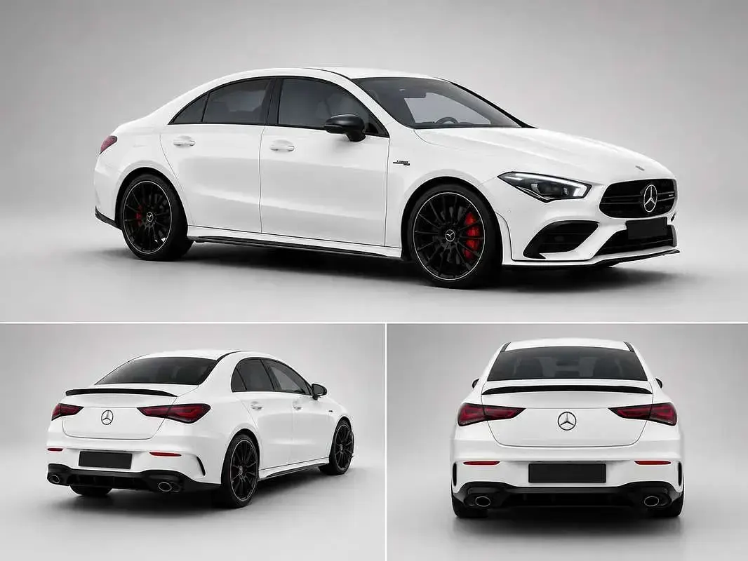 Usata Mercedes CLA35 AMG AMG 306 CV (225 kW) 2022 Bianco Coupé