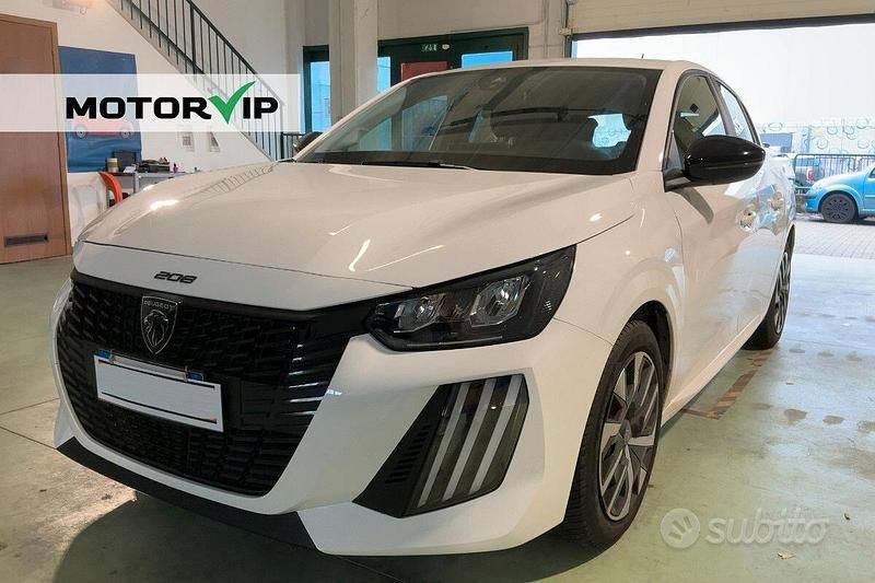 Usata Peugeot 208 Style 75 CV (55 kW) 2024 Bianco Utilitaria