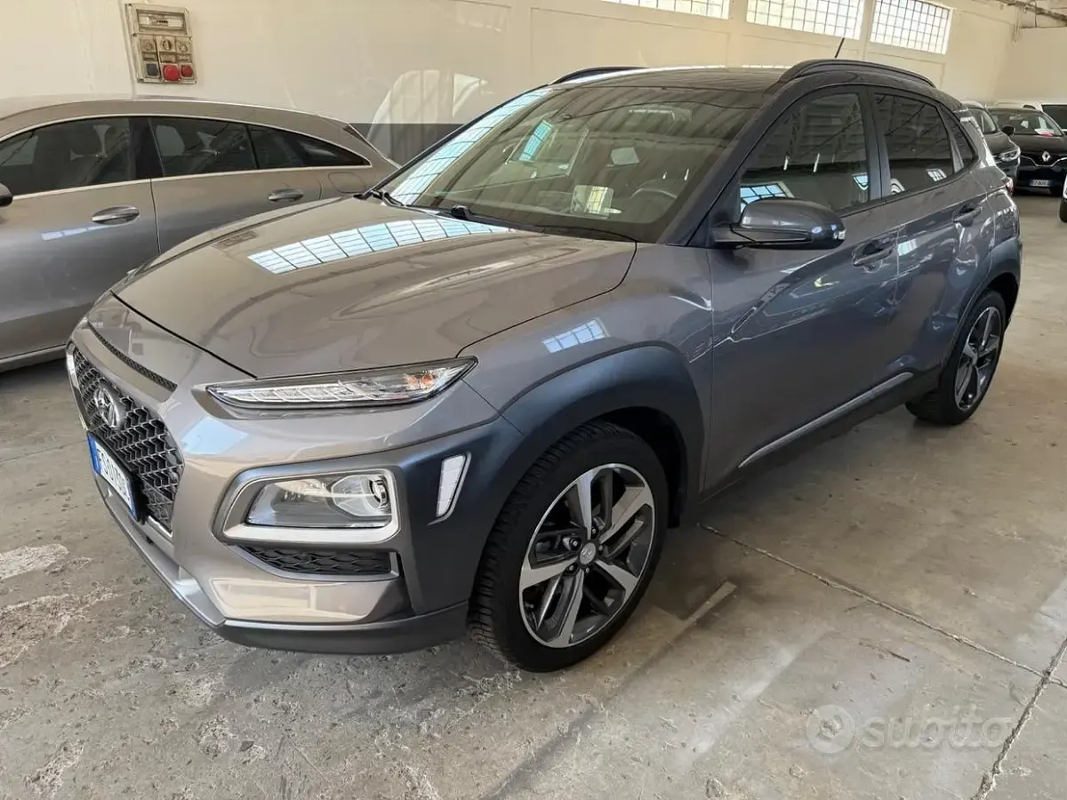 Usata Hyundai Kona Xpossible 120 CV (88 kW) 2018 Grigio SUV