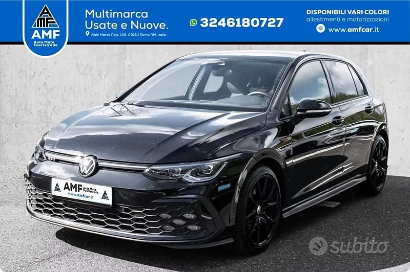 Usata VW Golf VIII GTI 245 CV (180 kW) 2022 Nero Berlina