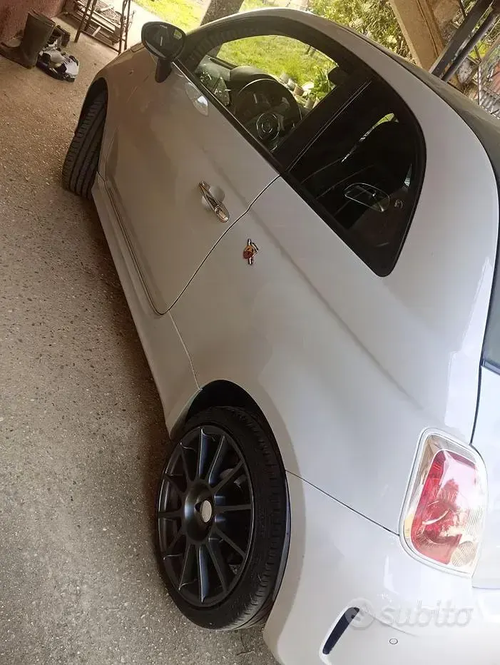 Usata Abarth 500C Esseesse 135 CV (99 kW) 2014 Grigio Cabrio