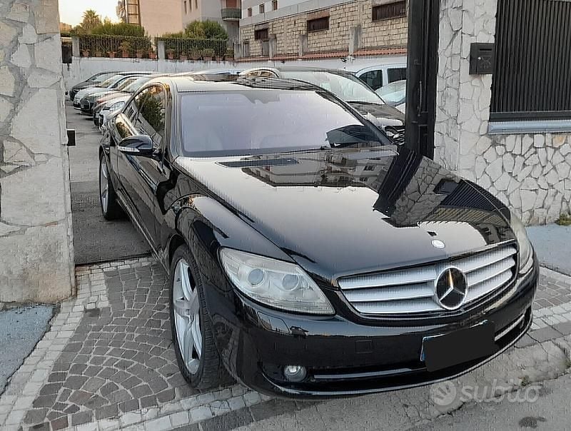 Begagnad Mercedes CL500 387 HK (284 kW) 2007 Svart Sportkupé