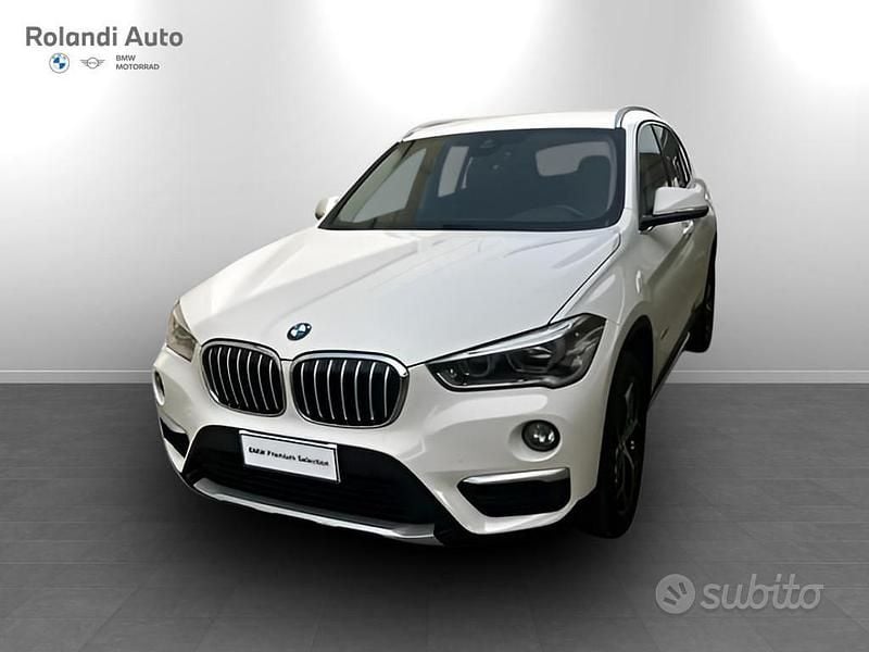 Usata BMW X1 xLine 116 CV (85 kW) 2018 Bianco SUV