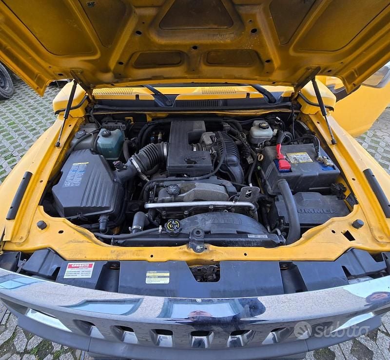 Usata Hummer H3 245 CV (180 kW) 2009 Giallo SUV