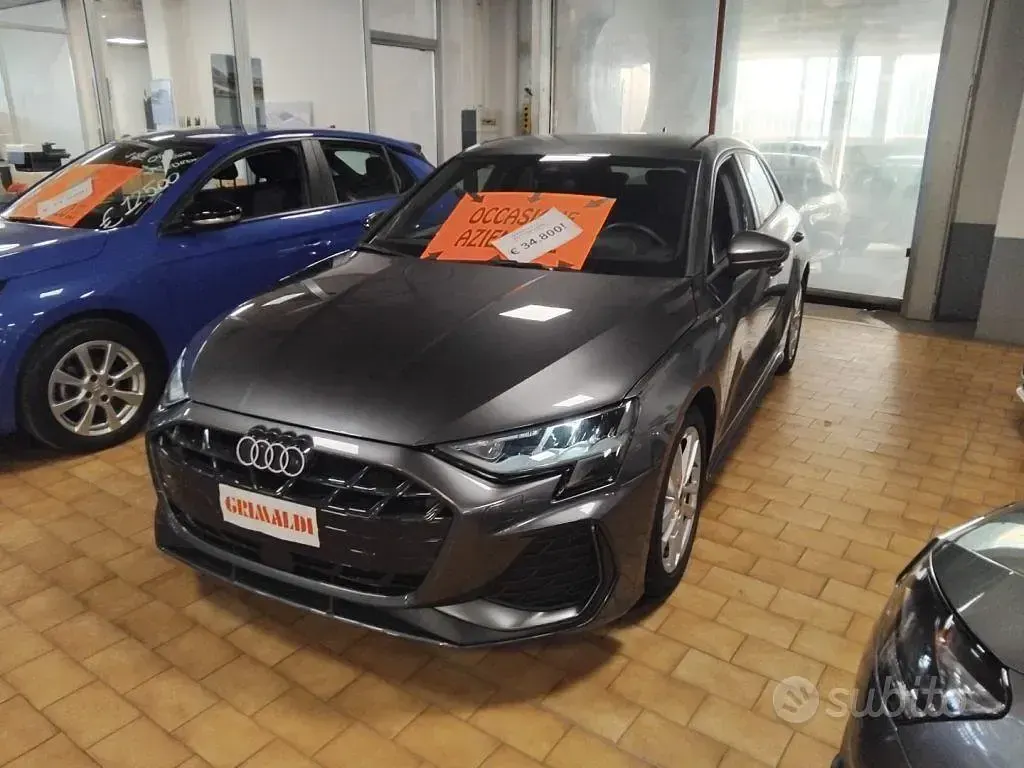 Usata Audi A3 S-Line 150 CV (110 kW) 2025 Grigio daytona / perlato Berlina