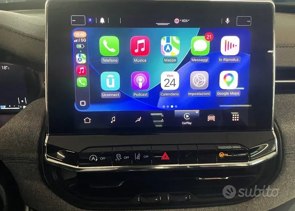 Usata Jeep Compass 131 CV (96 kW) 2022 Nero SUV