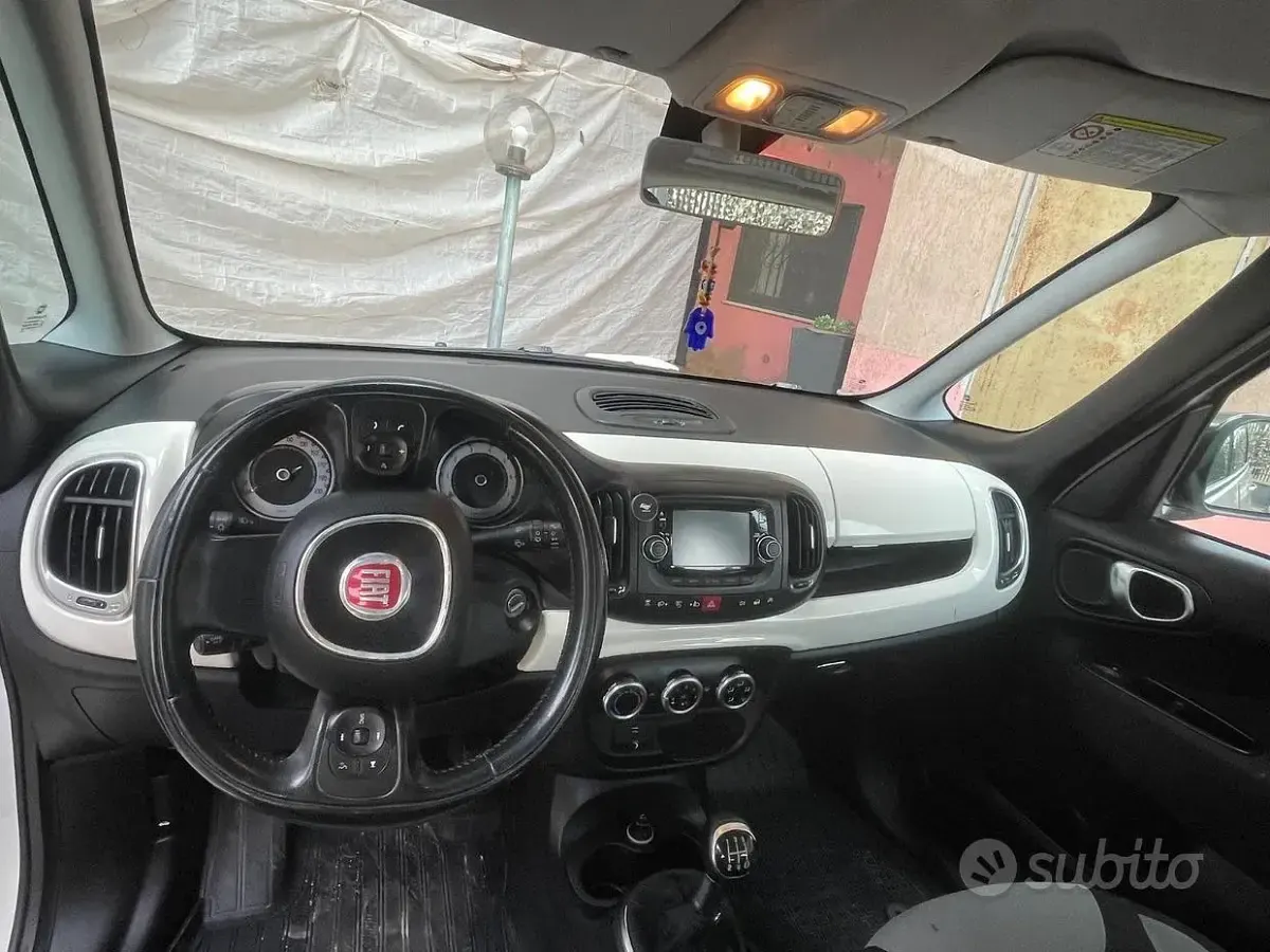 Usata Fiat 500L 85 CV (62 kW) 2013 Bianco Monovolume