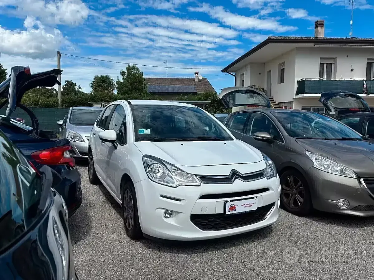 Usata Citroën C3 75 CV (55 kW) 2016 Bianco Berlina