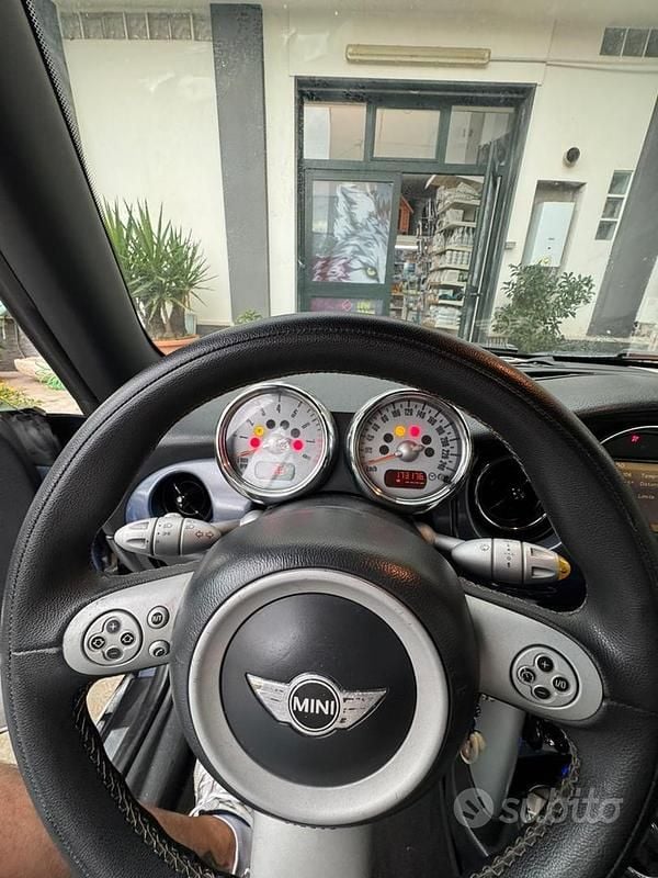 Usata Mini Cooper S Cabriolet 170 CV (125 kW) 2006 Blu Cabrio