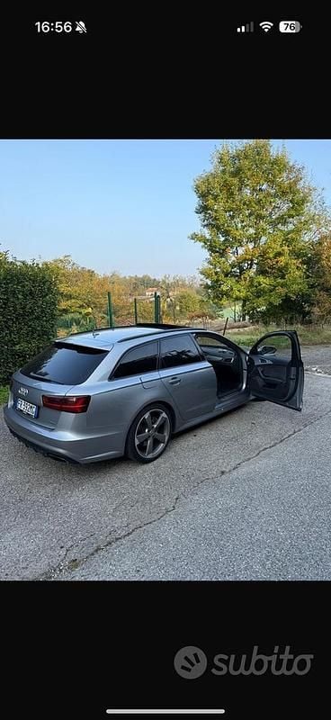 Usata Audi A6 S-Line 272 CV (200 kW) 2018 Grigio Berlina