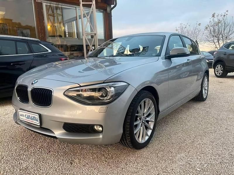 Usata BMW 116 115 CV (84 kW) 2015 Grigio Utilitaria