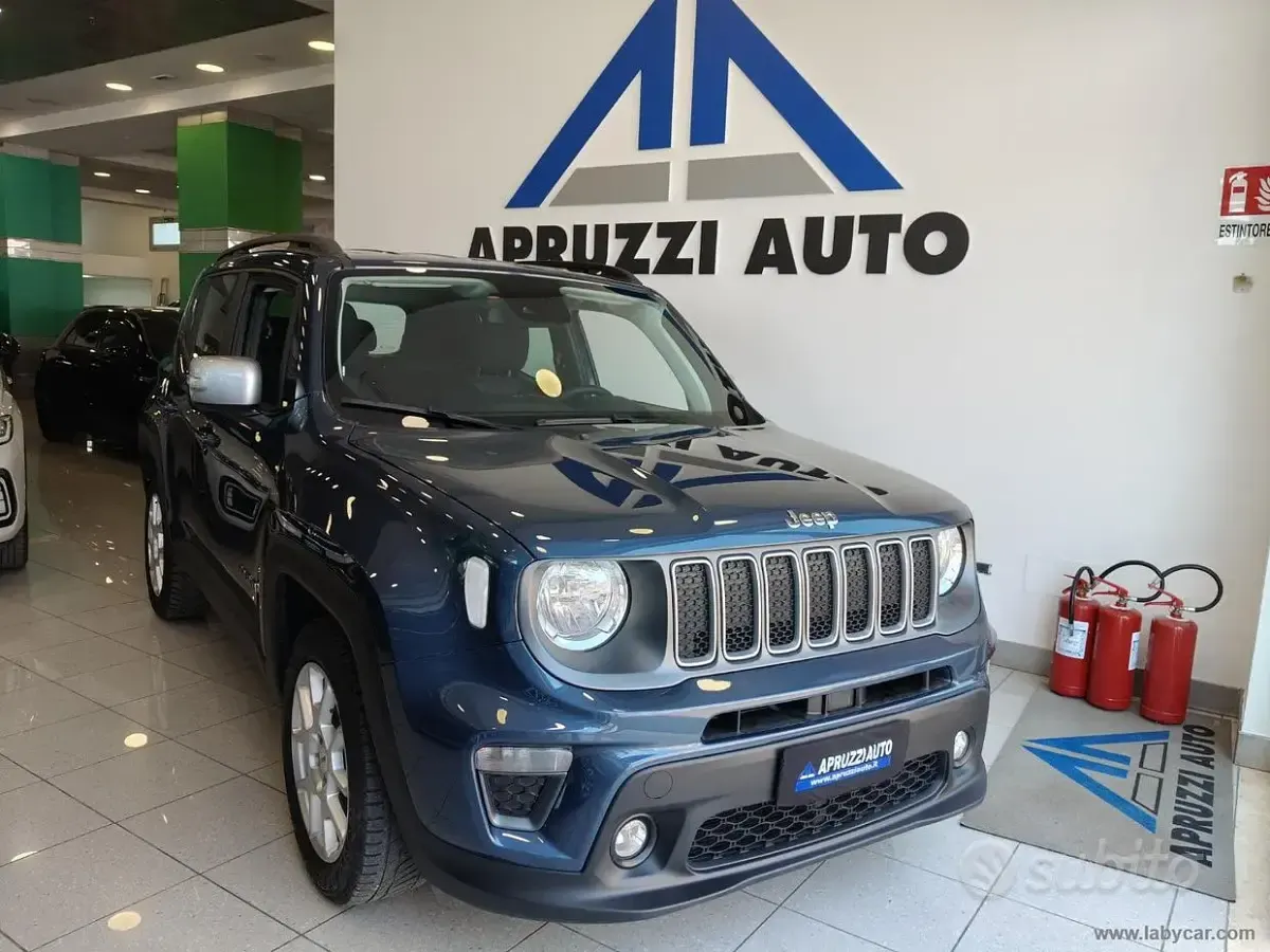 Usata Jeep Renegade Limited 120 CV (88 kW) 2022 Blu/azzurro SUV