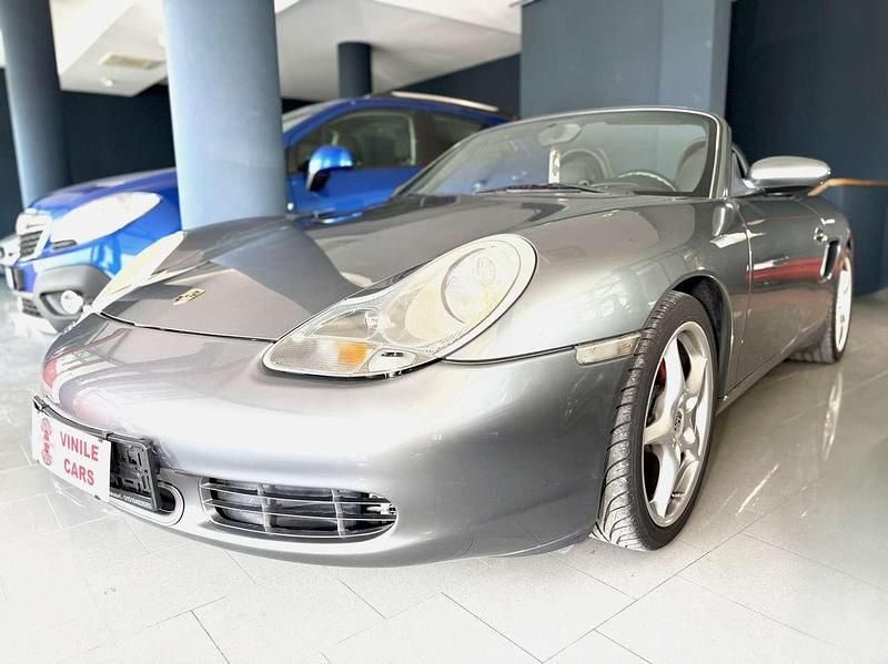 Grigio Usata 2002 Porsche Boxster Cabrio | 23.950 € (Super prezzo) - Immagine 1/4