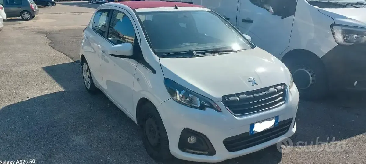 Usata Peugeot 108 69 CV (50 kW) 2015 Bianco Berlina
