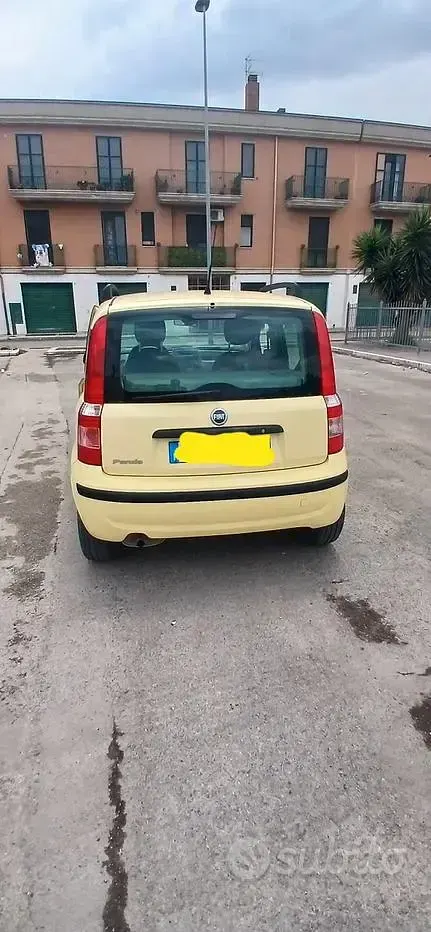 Usata Fiat Panda 2004 Giallo Utilitaria