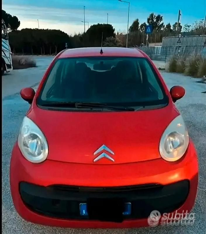 Usata Citroën C1 68 CV (50 kW) 2008 Rosso Utilitaria