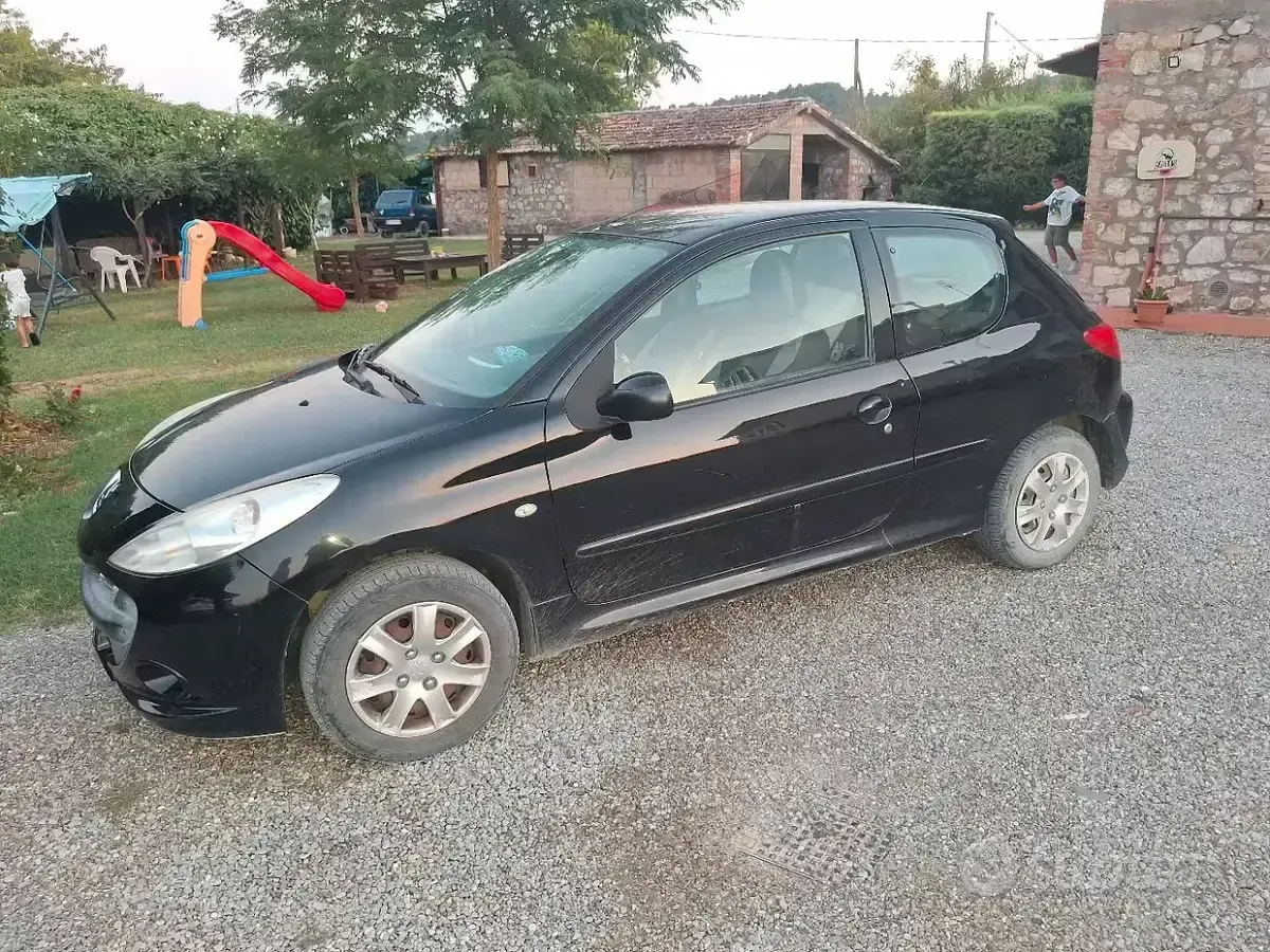 Usata Peugeot 206 60 CV (44 kW) 2009 Nero Berlina