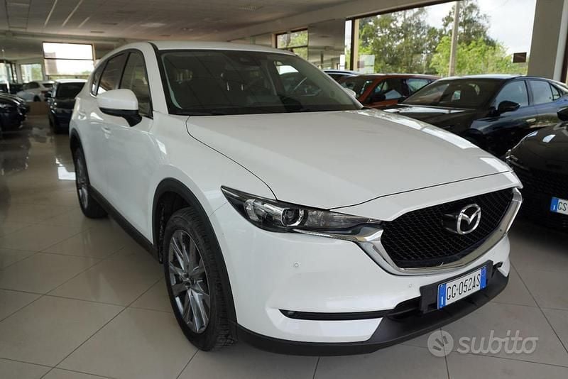 Usata Mazda CX-5 Homura-Line 150 CV (110 kW) 2021 Bianco SUV