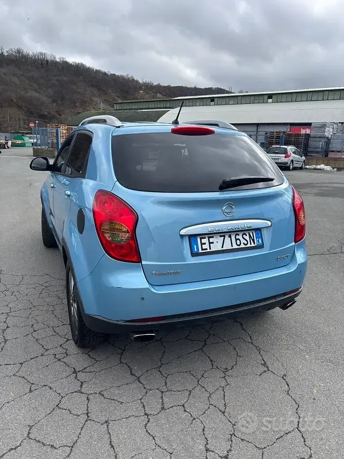 Usata SsangYong Korando 175 CV (128 kW) 2011 Bluazzurro SUV